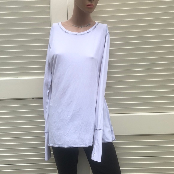 lululemon athletica Tops - Lululemon White Long Sleeve Tee